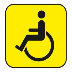 Знак инвалид 