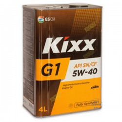Масло KIXX G1 SN/CF 5W/40 (4л) синт.