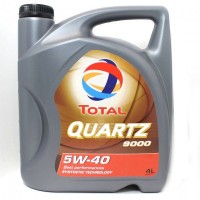 Масло ТOTAL Quartz 9000 5W40 SL/CF (4л) синт