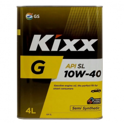 Масло Kixx G 10w-40 SL (4л) п/с
