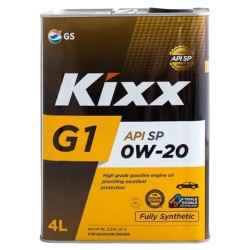 Масло Kixx G1 0w-20 SP (4л) синт.