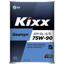 Масло Kixx Gearsyn 75w-90 GL-4/5 (4л)