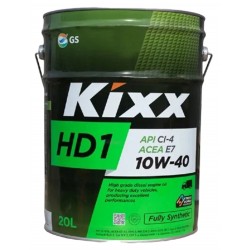 Масло Kixx HD1 10w-40 CL-4 (20л) синт.