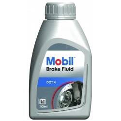 Жидкость тормозная Mobil DOT 4 (0,5л)