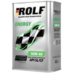 Масло Rolf Energy 10w-40 SL/CF (4л) п/синт.