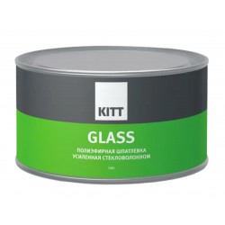 Полиэфирная шпатлёвка со стекловолокном KITT GLASS (1,5кг)