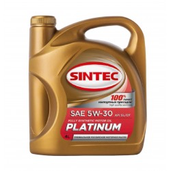 Масло Sintec Platinum 5w-30 SL/CF (4л) синт.