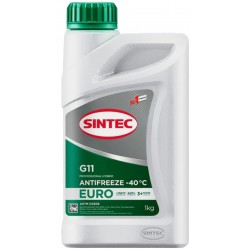 Антифриз Sintec Euro G11 (1кг) зелёный