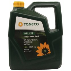 Масло Taneco DeLuxe Special Diesel 10w-40 CL-4 (4л) синт.