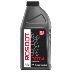 Жидкость тормозная Rosdot Dot-4 (455г)